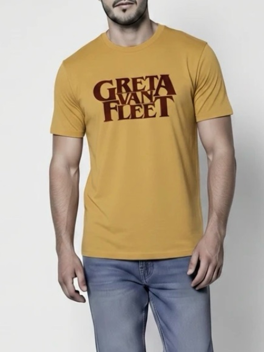Greta Van Fleet Yellow Band T-Shirt